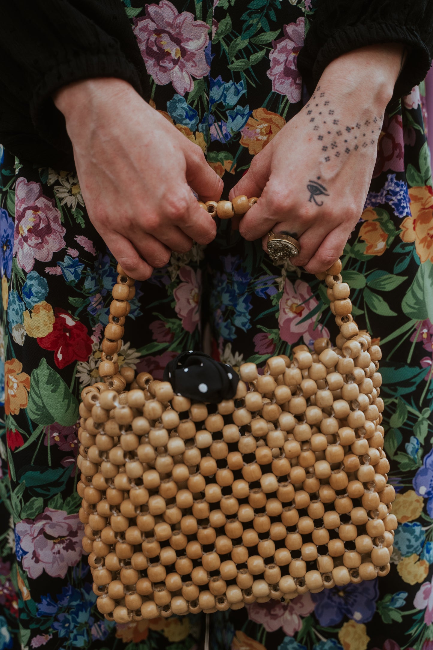 CARTERAS MADERA NATURAL OLGA