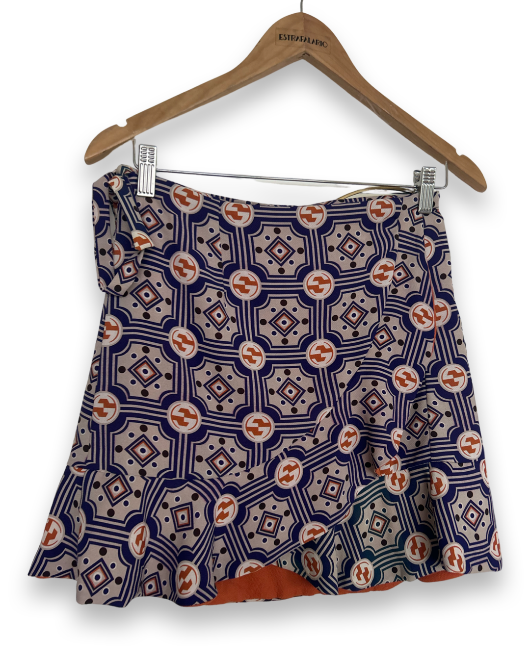 Mallorca Reversible Printed Short Skirt