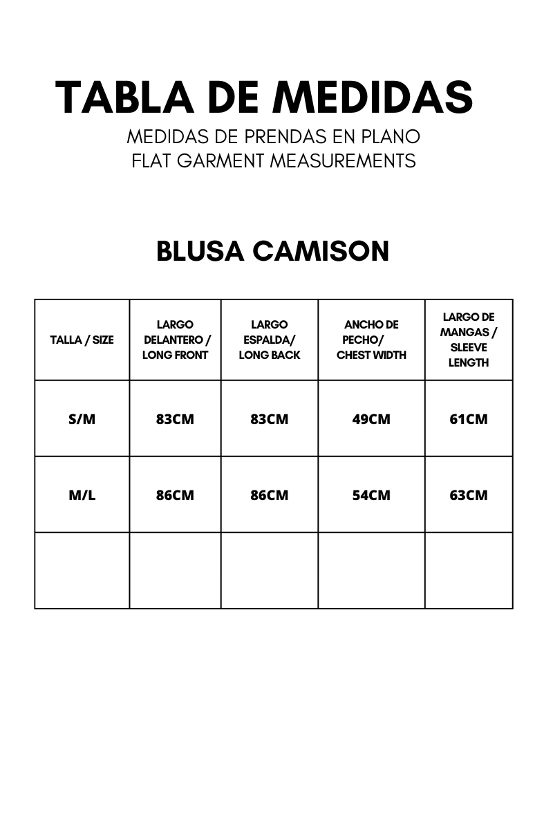 Blusa Camison Woman Blanco