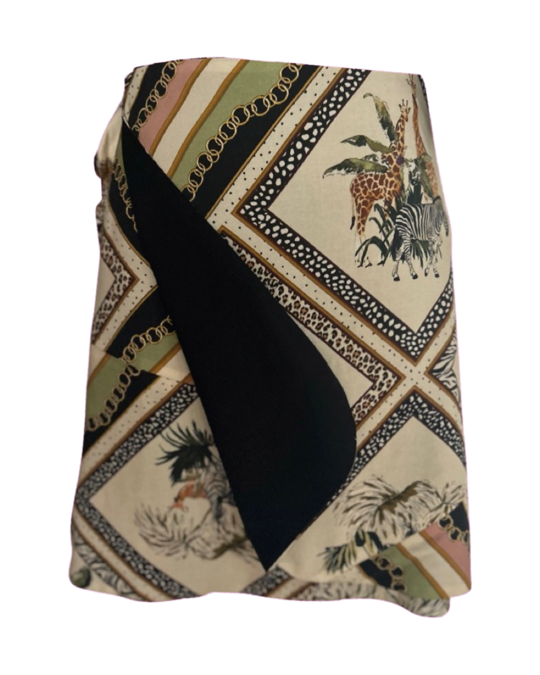Mallorca Reversible Printed Short Skirt