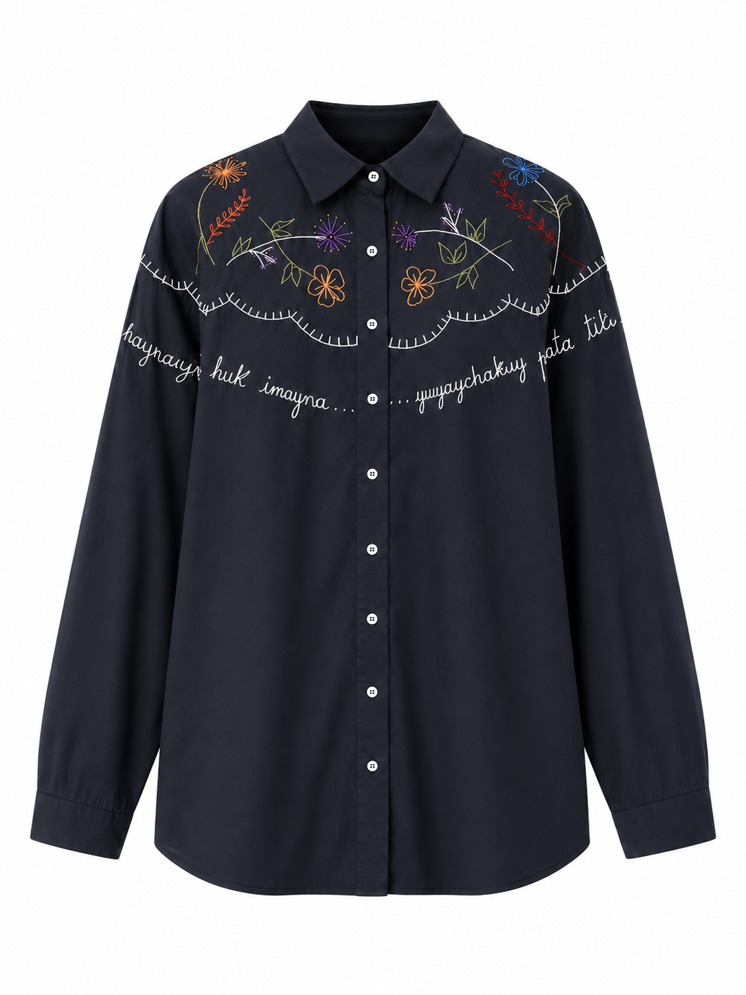 CAMISA YUYUY NEGRO