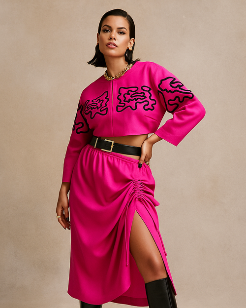 ALICIA SET FUCHSIA
