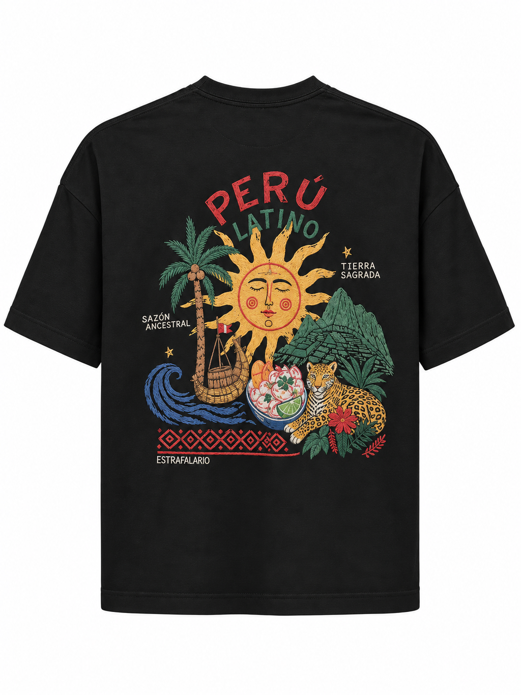 OVERSIZED POLO SHIRT PERU PEARL
