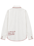 WHITE GARDEN SHIRT