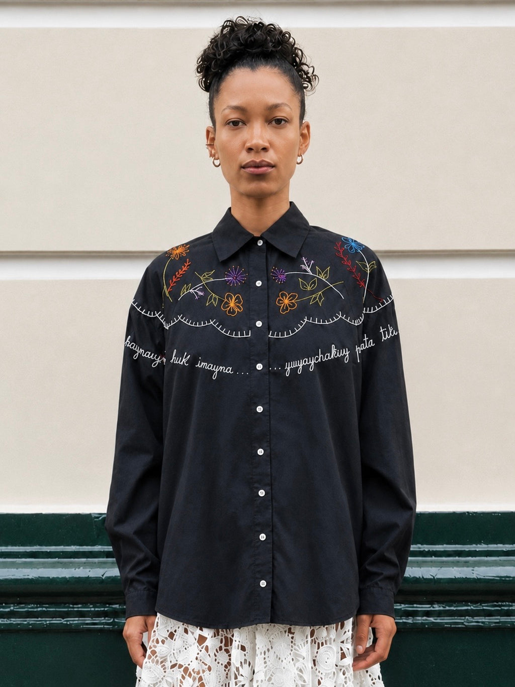 CAMISA YUYUY NEGRO