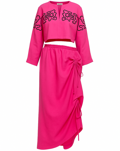 ALICIA SET FUCHSIA