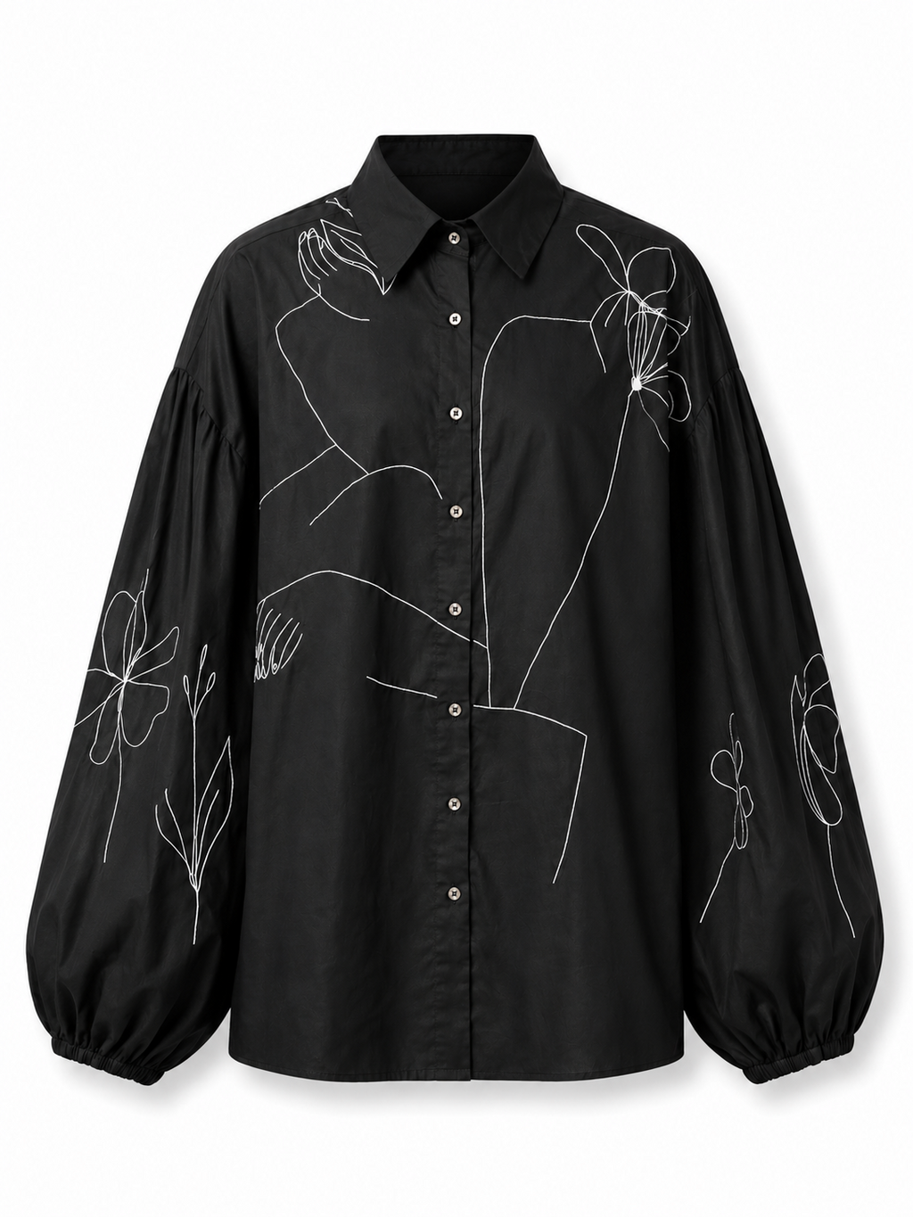 CAMISA HILLAY NEGRO