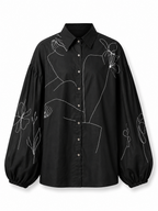 CAMISA HILLAY NEGRO