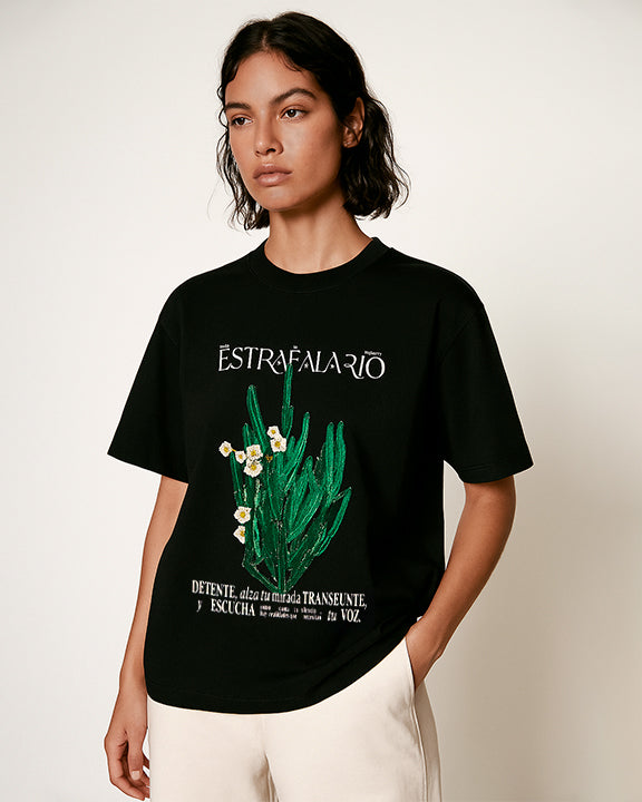 POLO BOXI CACTUS NEGRO