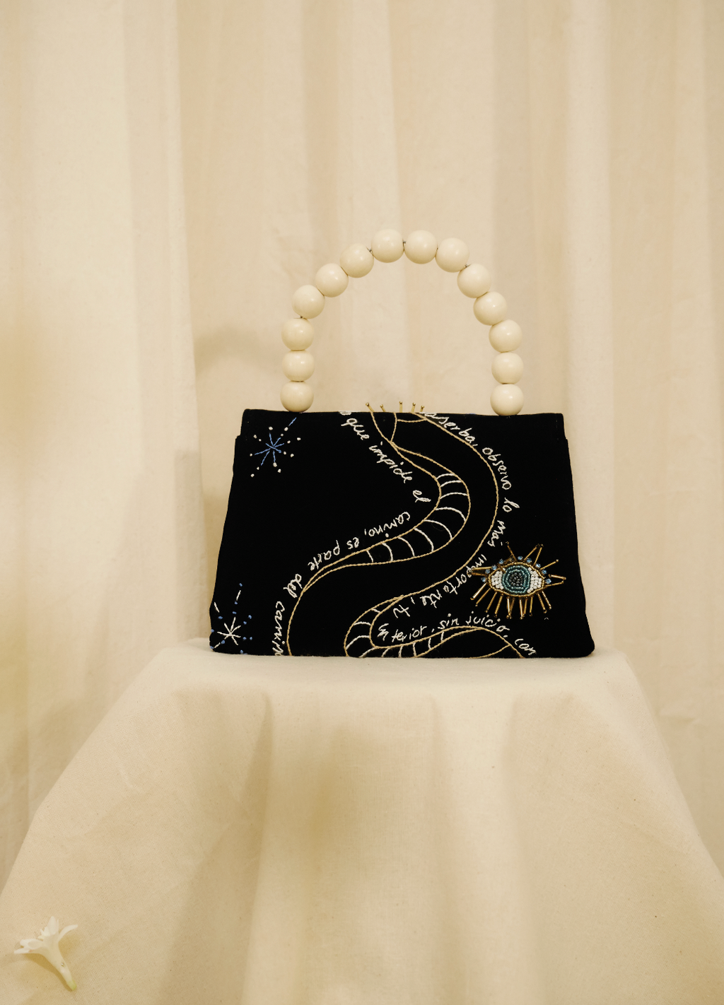 TIKRAY Handcrafted Top-Handle Clutch