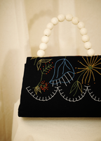 SAPHI  Handcrafted Top-Handle Clutch