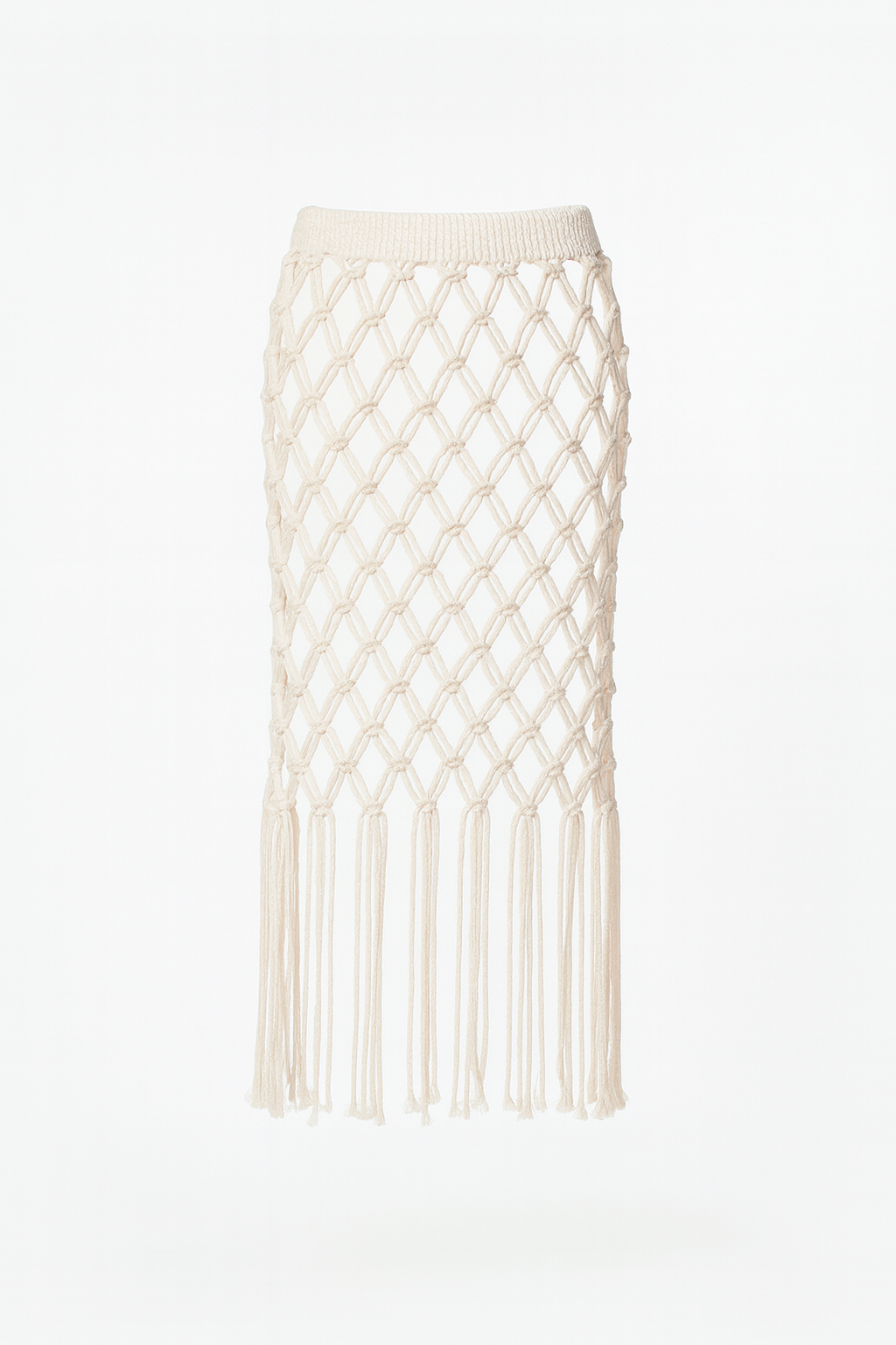 FALDA MACRAME TULIP BEIGE