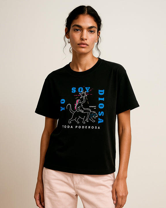 POLO BOXI DIOSA NEGRO