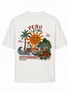 POLO OVERSIZE PERÚ PERLA