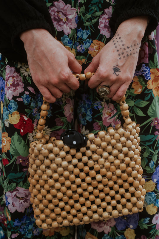 CARTERAS MADERA NATURAL OLGA