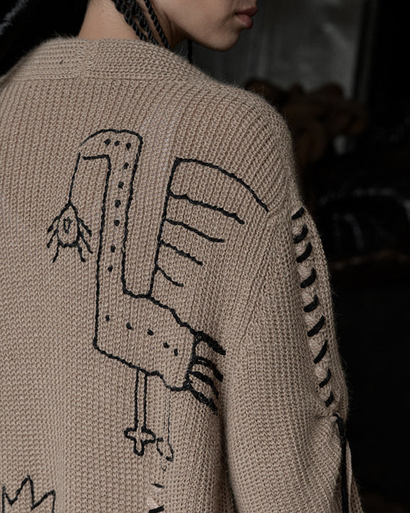 CARDIGAN HANAN BEIGE