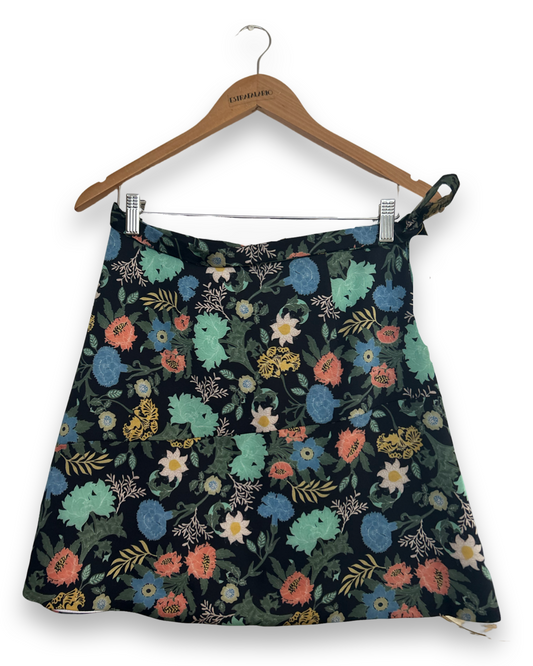 Mallorca Reversible Printed Short Skirt