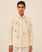 CAMISA JARDIN BLANCO PRE ORDER