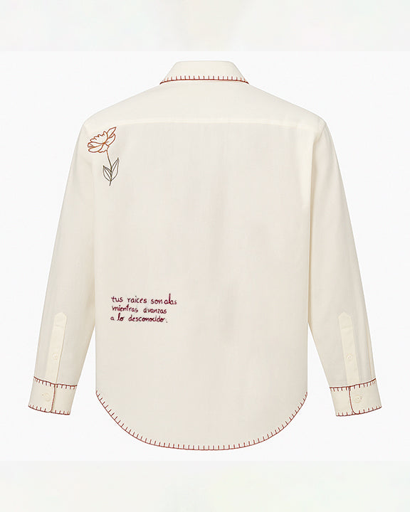 CAMISA JARDIN BLANCO PRE ORDER