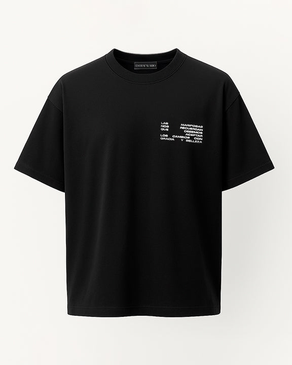 POLO BOXI MARIPOSA NEGRO