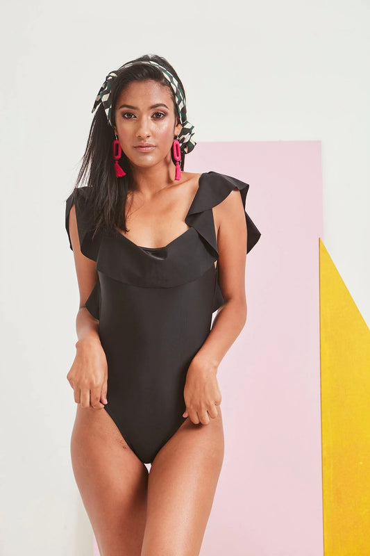 SWIMWEAR ROPA DE BAÑO NEGRO BRASILIA